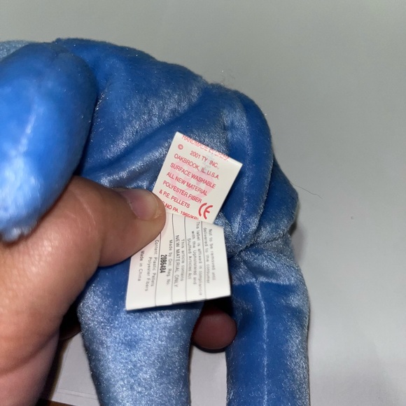 Mint RARE Retired TY Beanie Baby AMERICA the Bear With Tag Errors - Picture 5 of 5